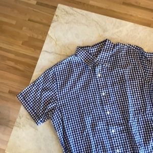 Checkered button down